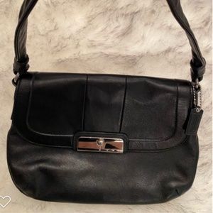 Coach small black bag